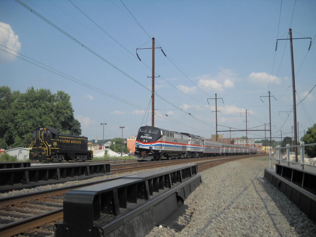 amtrak & alco S6